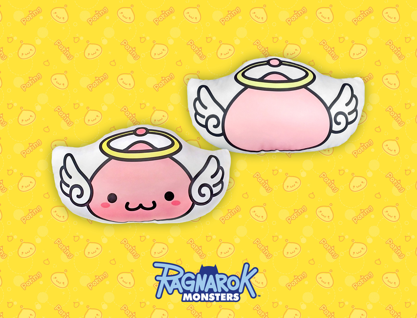 《RO仙境傳說》造型抱枕（天使波利/惡魔波利/小惡魔）