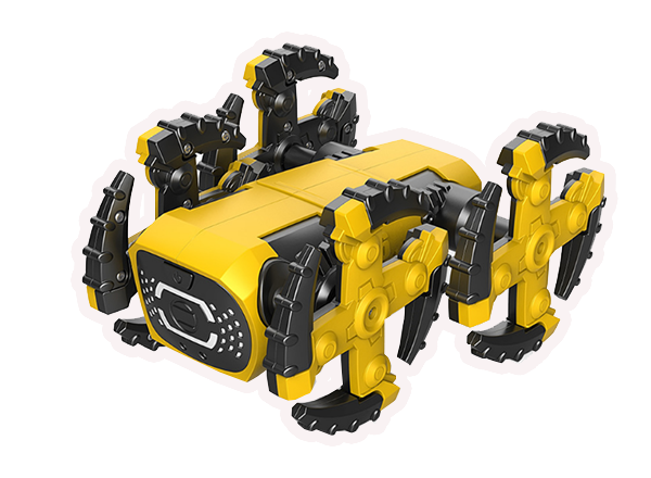 現貨區 STEM 拼裝電動手勢感應避障機械狗 S992