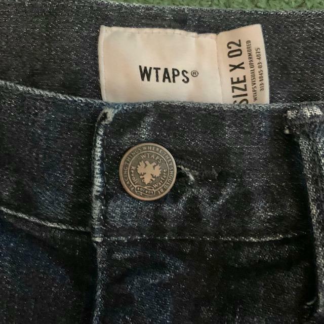 WTAPS BLUES SKINNY COLORWAY TROUSERS COTTON DENIM