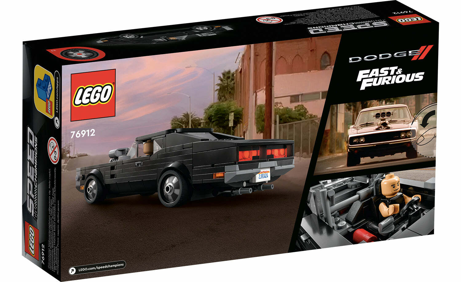 [飛米樂高積木磚賣店] LEGO 76912 SPEED-玩命關頭1970DodgeChargerR/T