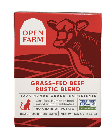 OPEN FARM 草飼牛肉貓濕糧包 5.5OZ