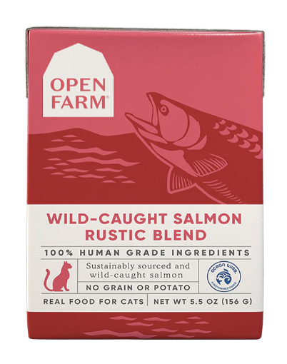 OPEN FARM 野生三文魚貓濕糧包 12.5OZ 