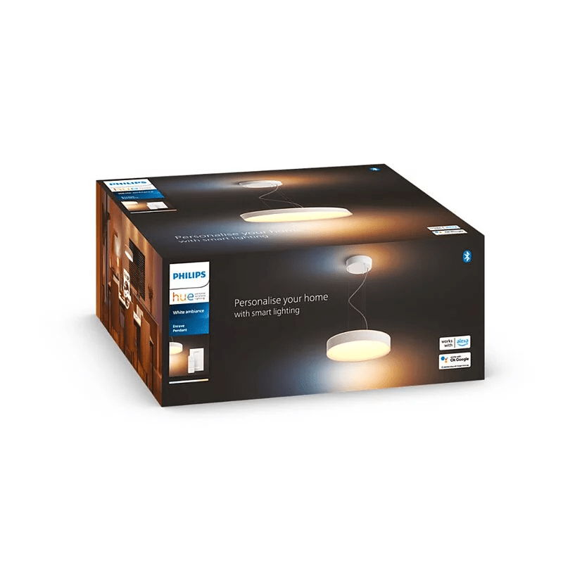 【新登場】Philips 41162 Hue Enrave 黃白光吊燈 白色 (藍牙版)
