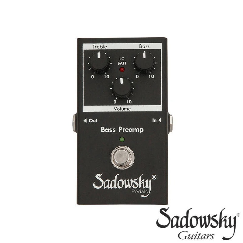 Sadowsky SBP-2 V2 Bass Preamp 前級 效果器
