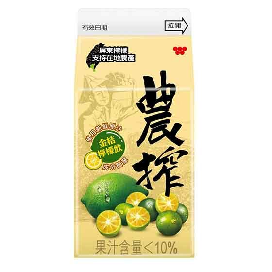 農搾-金桔檸檬飲375ml