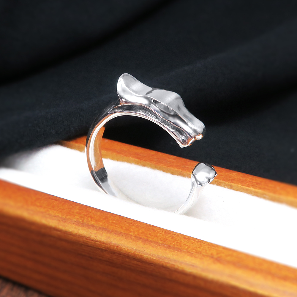 純銀刻字 龍鳳呈祥 男戒 925純銀戒指 男生戒指 龍戒指