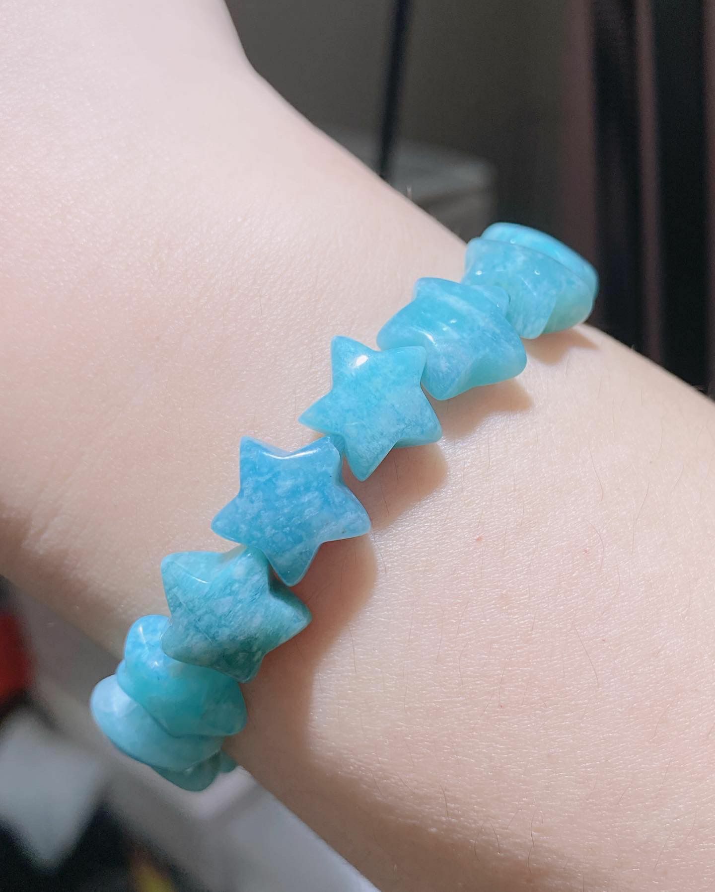 獨家莫桑比克天河石星星