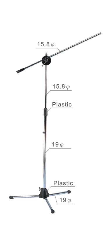 永鴻億 YHY MK-120P 麥克風直斜兩用架 MIC架（含麥克風夾）