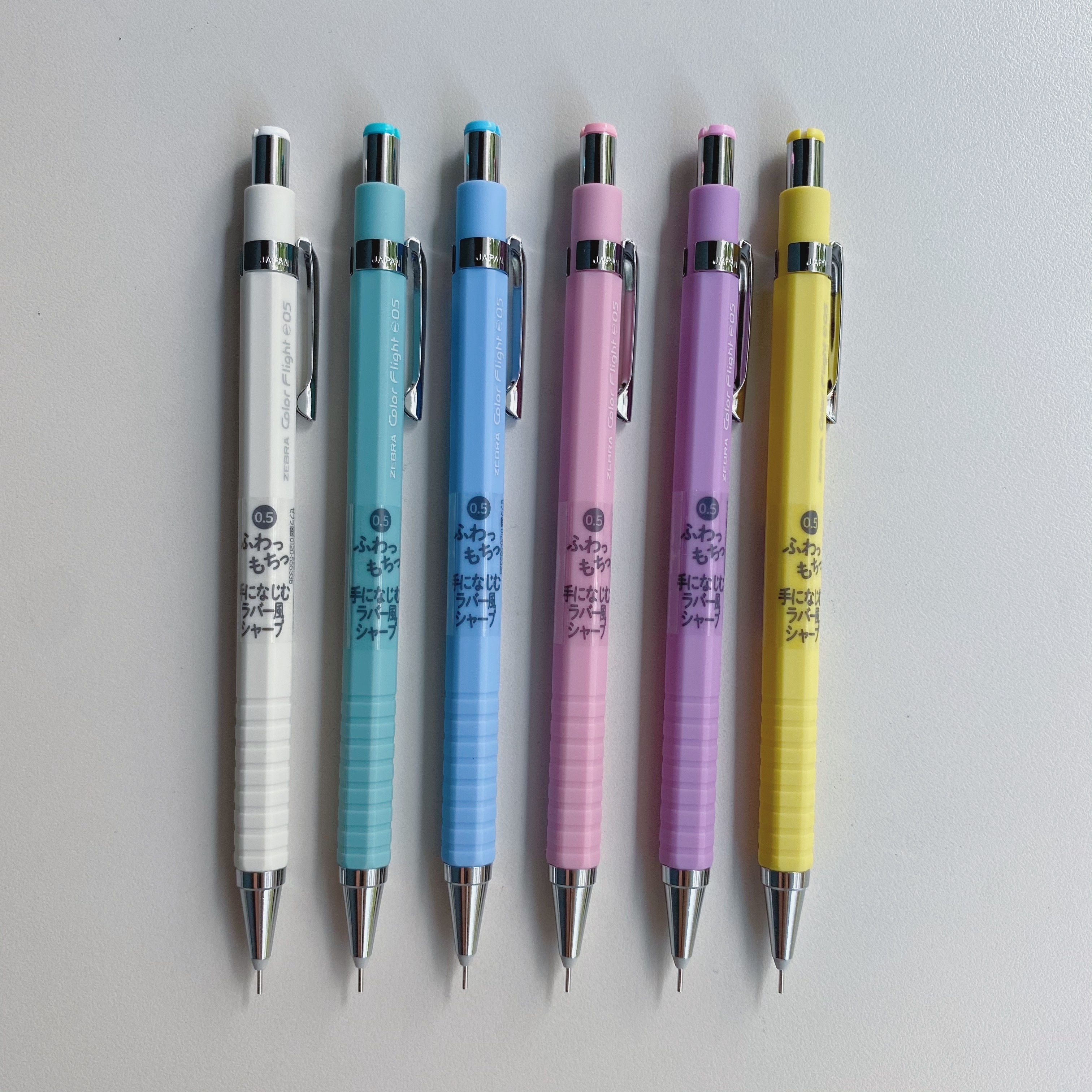 限量粉彩色ZEBRA六角自動鉛筆0.5mm