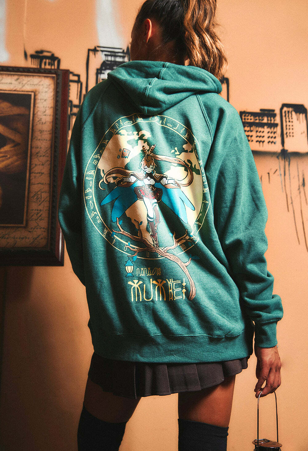 「第2團」「官方代購」Hololive HOPE + holoCouncil  X OMOCAT - Nanashi MUMEI Hoodie