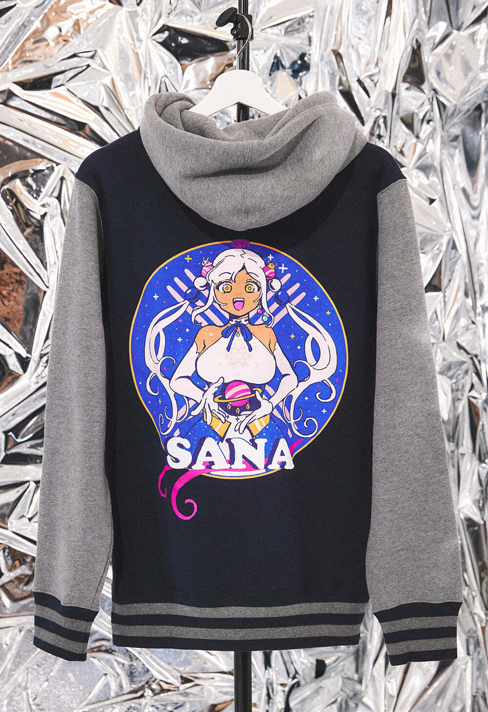 「第2團」「官方代購」Hololive HOPE + holoCouncil  X OMOCAT - TSUKUMO SANA Varsity Jacket