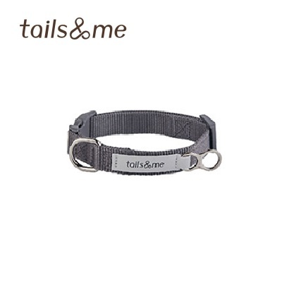 Tails&me 尼龍頸圈 - 深灰
