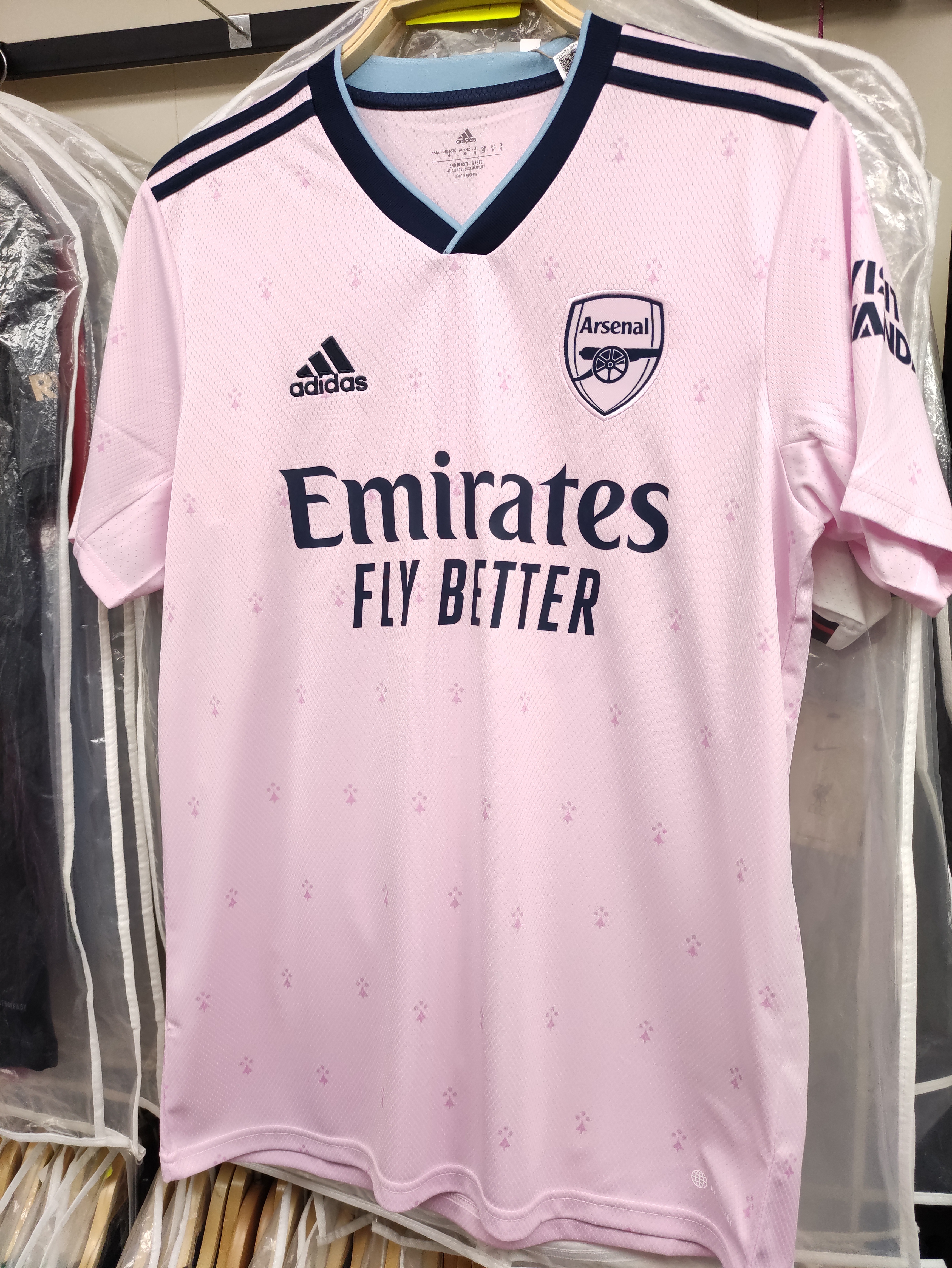 22-23阿仙奴第二作客球迷版球衣