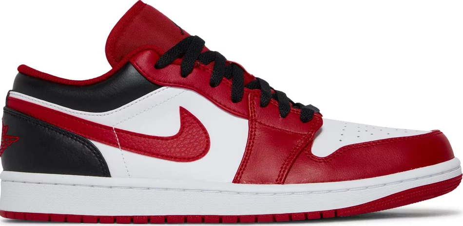 Air Jordan 1 Low 'Reverse Black Toe' 553558-163【現貨商品】