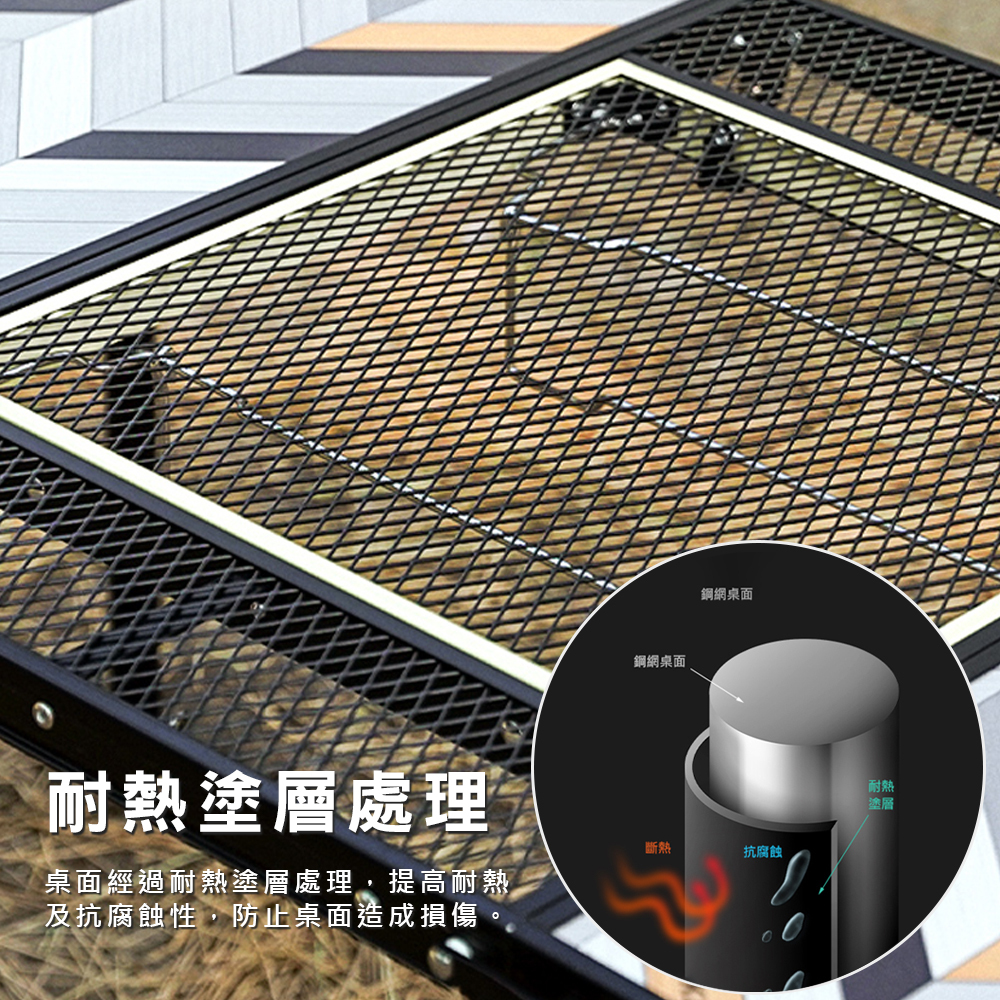 【KZM】IMS 三折合燒烤桌