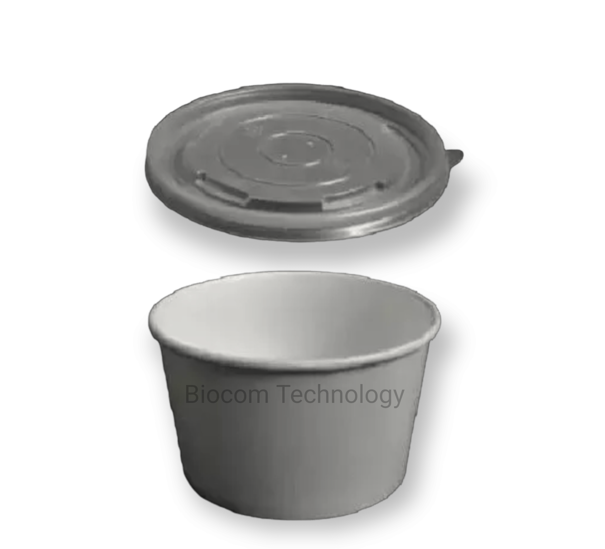 Biodegradable Paper Bowl 30ml With Lid