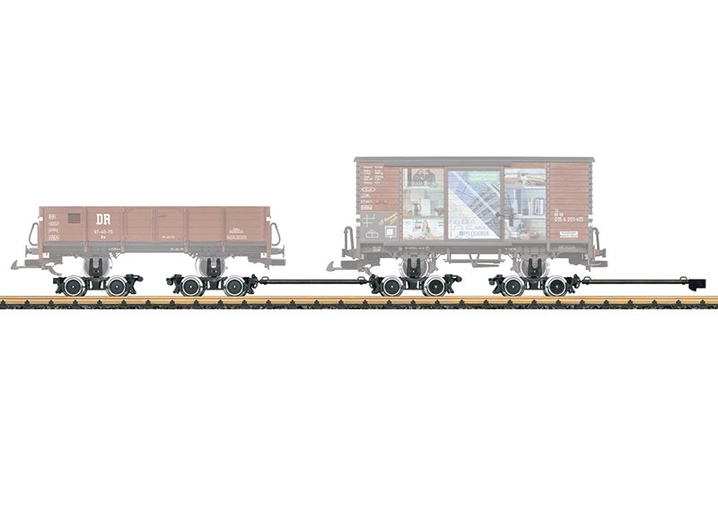 LGB 48180 G規 Set of Roller Carriers 滾輪架