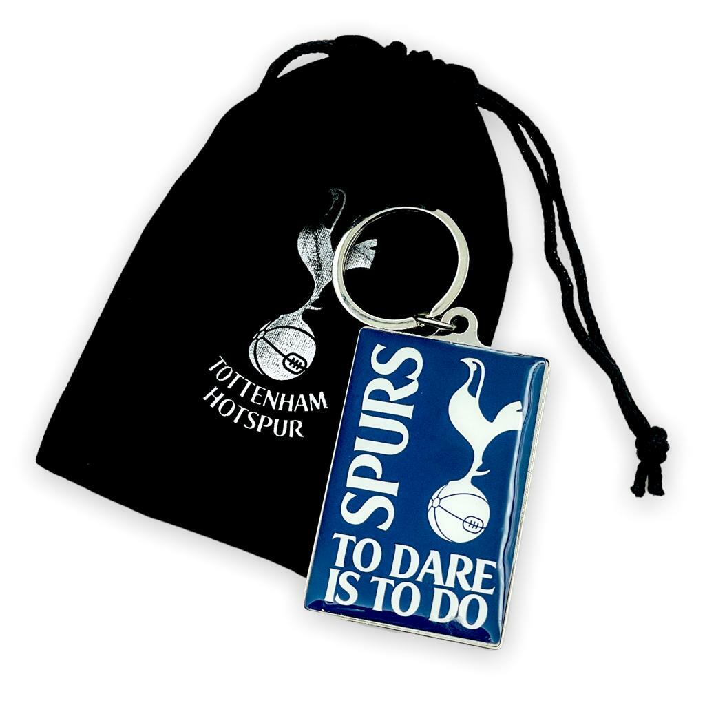 熱刺高級會徽鎖匙扣連袋