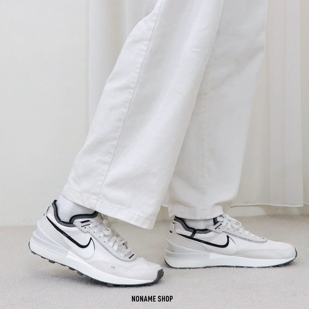 NIKE WAFFLE ONE 小SACAI  雙勾 幻影白