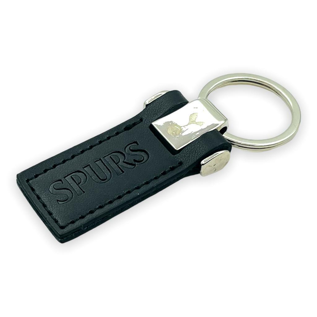 熱刺皮革鎖匙扣