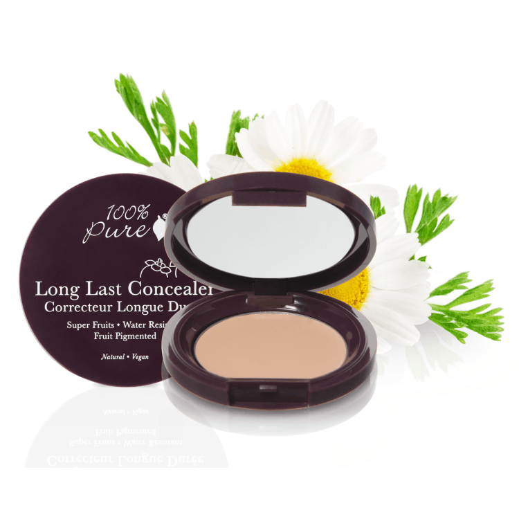 美國100%Pure全天候遮瑕霜 I 水果色素