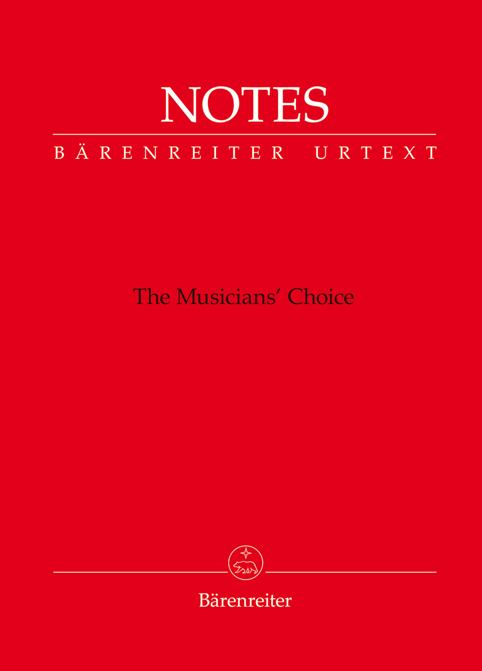 【Bärenreiter】音樂人的五線譜筆記本 - 莫札特紅色（小）