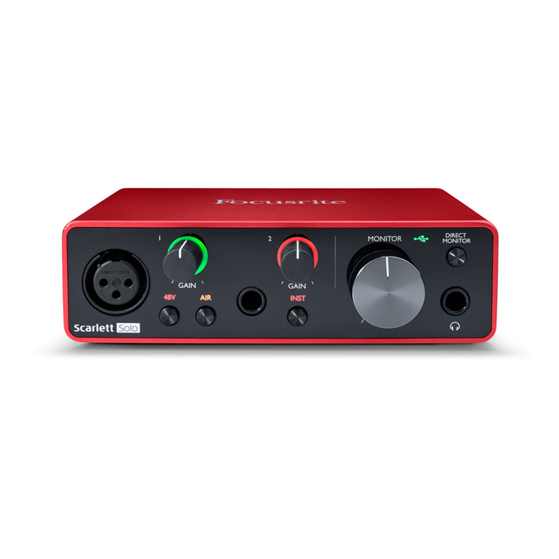 Focusrite Scarlett Solo 3rd Gen 錄音介面