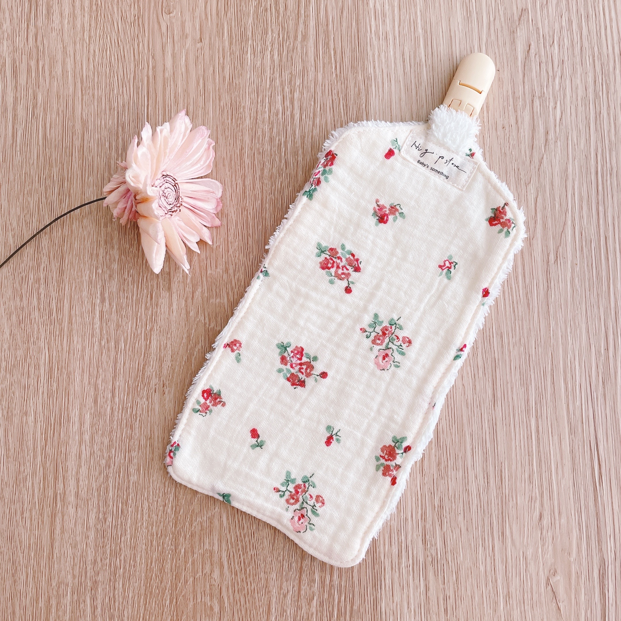 Hi Y.P store-手作手帕夾-熱戀玫瑰