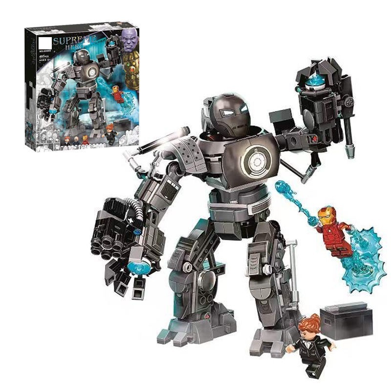 Iron Monger Mayhem Marvel Buildings Set Fit Lego NO BOX NA60089