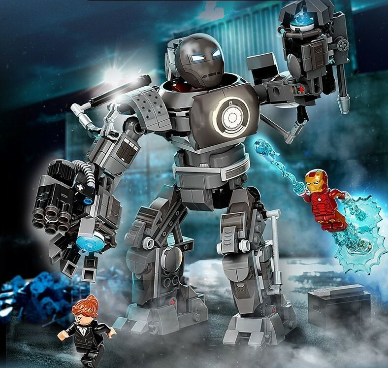 Iron Monger Mayhem Marvel Buildings Set Fit Lego NO BOX NA60089