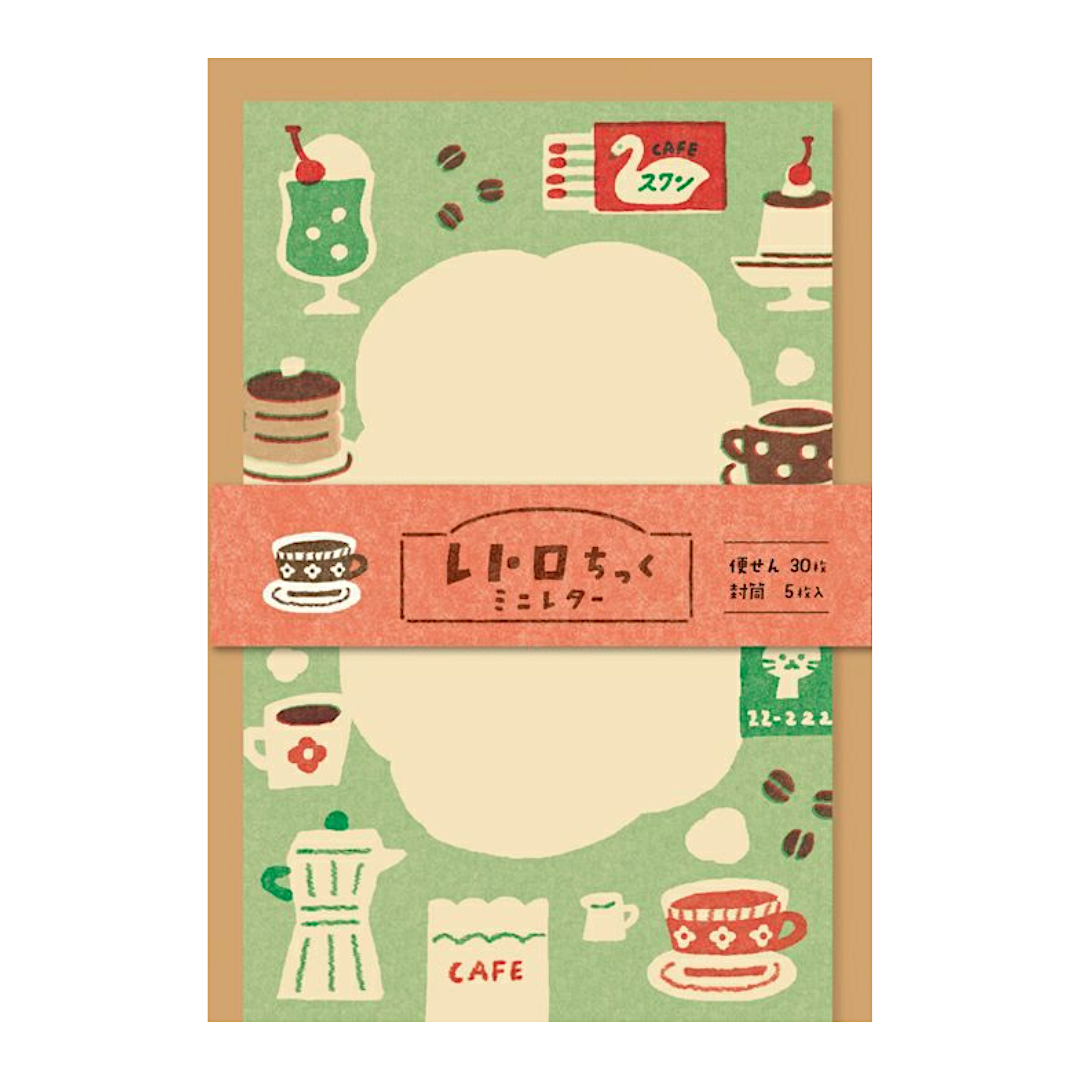[Limited] Furukawashiko Mini Letter and Envelope Set－Winter Retro Series (Japanese Stationery Brand)