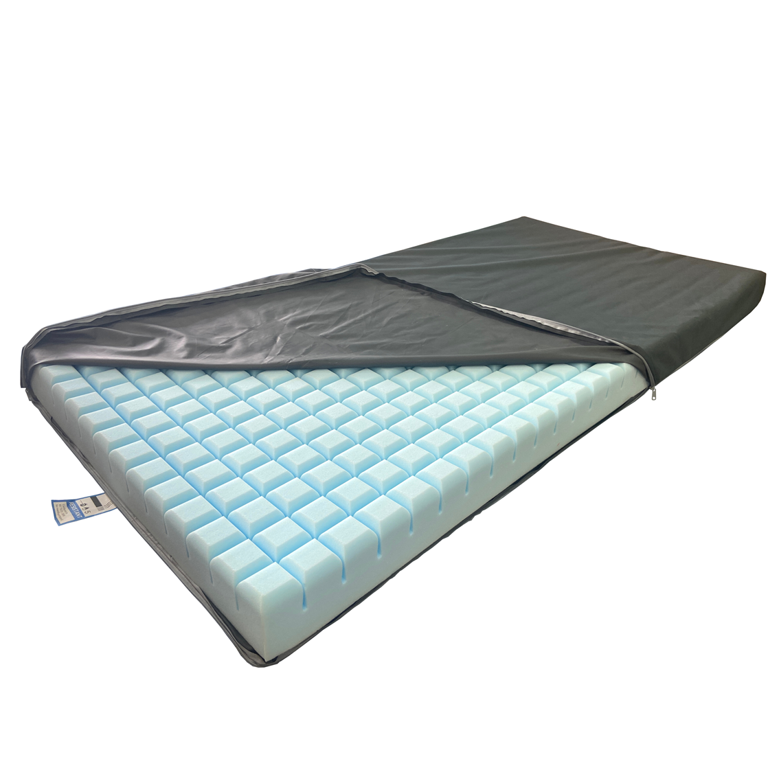 4吋海綿減壓床墊 (方格切割| 透氣防壓瘡)