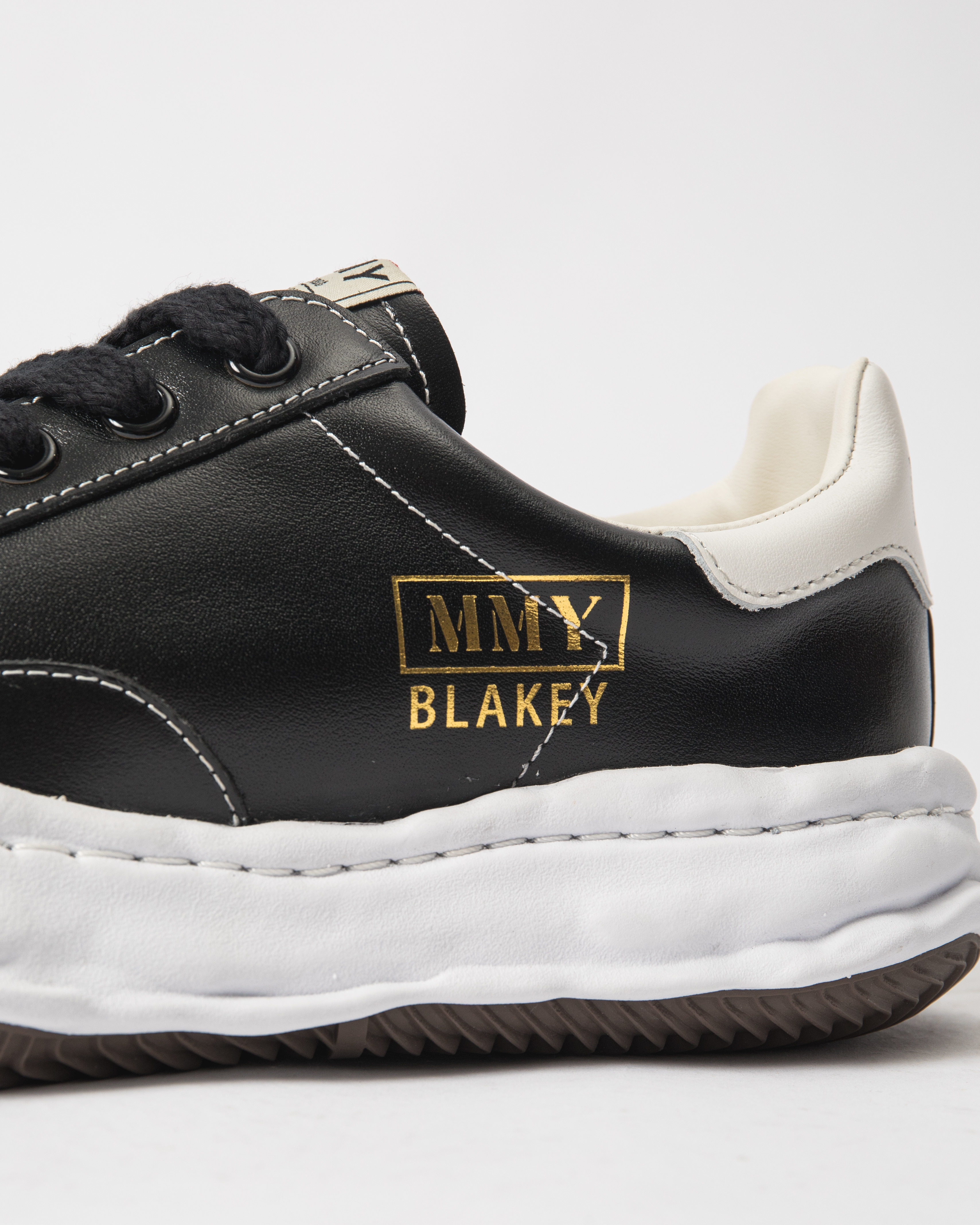 [現貨] MIHARA YASUHIRO Blakey Leather Low-top Sneaker Black A06FW702