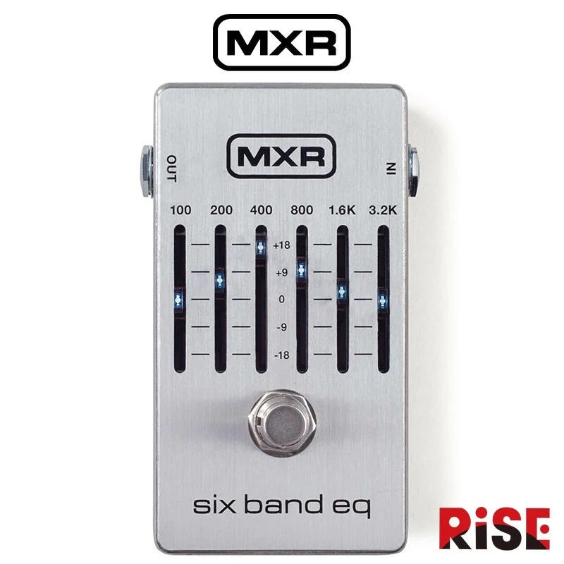 Dunlop MXR M109S 6-BAND EQ 均衡器 效果器