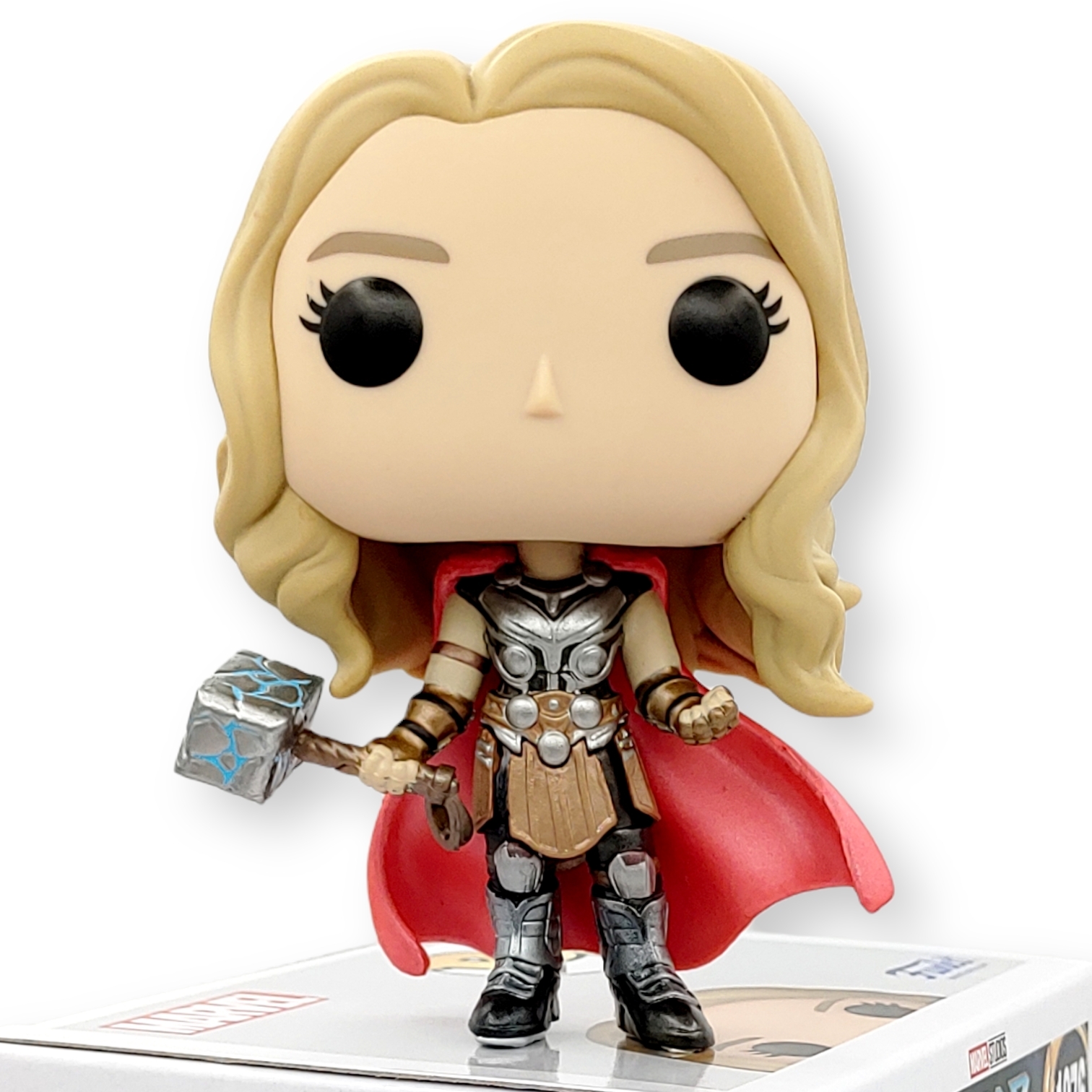 FUNKO POP<雷神奇俠4:愛與雷霆>神威雷神(無面具)-NO.1076