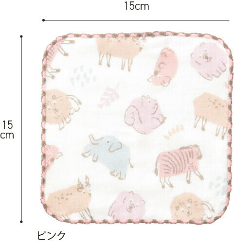 日本COCOWALK小方巾 15x15 (日本製)