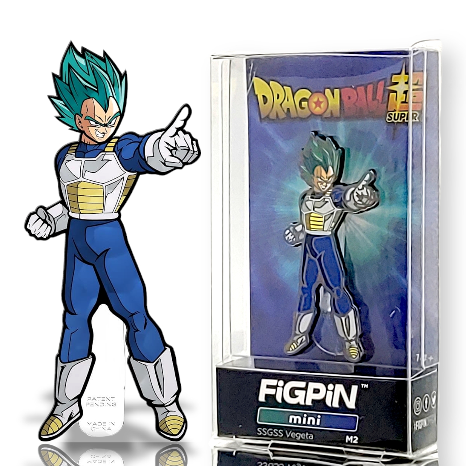 FIGPIN Mini(2吋)超藍比達襟章擺設