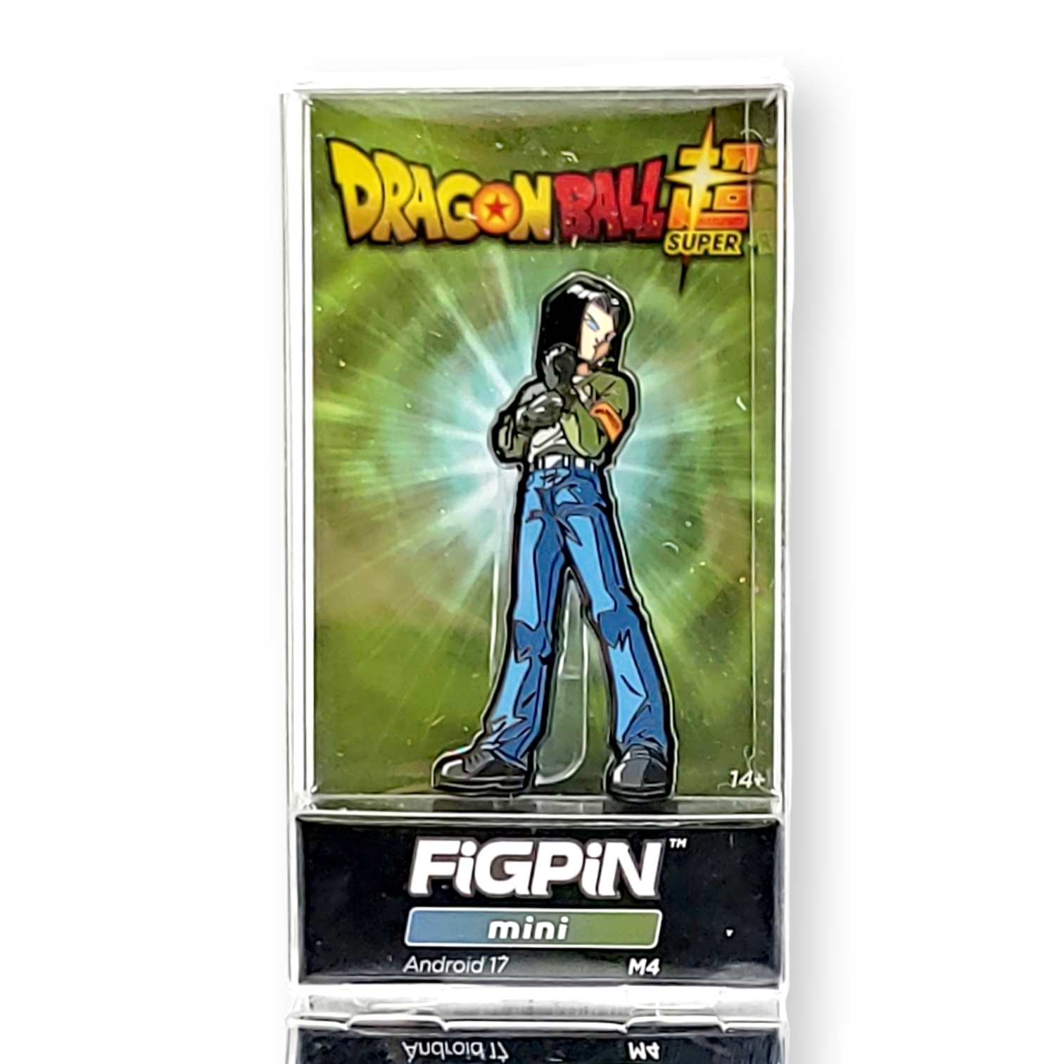 FIGPIN Mini(2吋)人造人17號襟章擺設