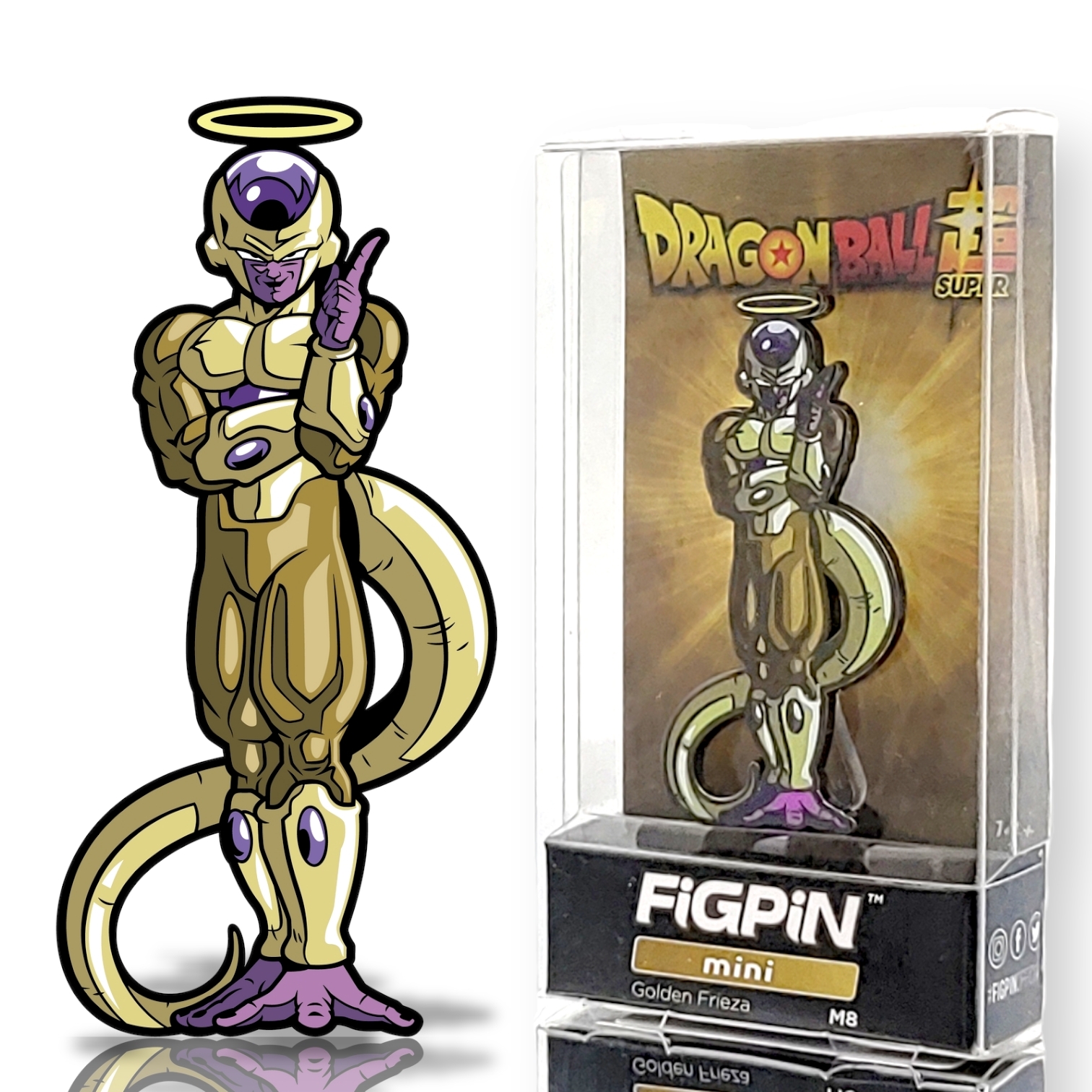 FIGPIN Mini(2吋)黃金菲利襟章擺設