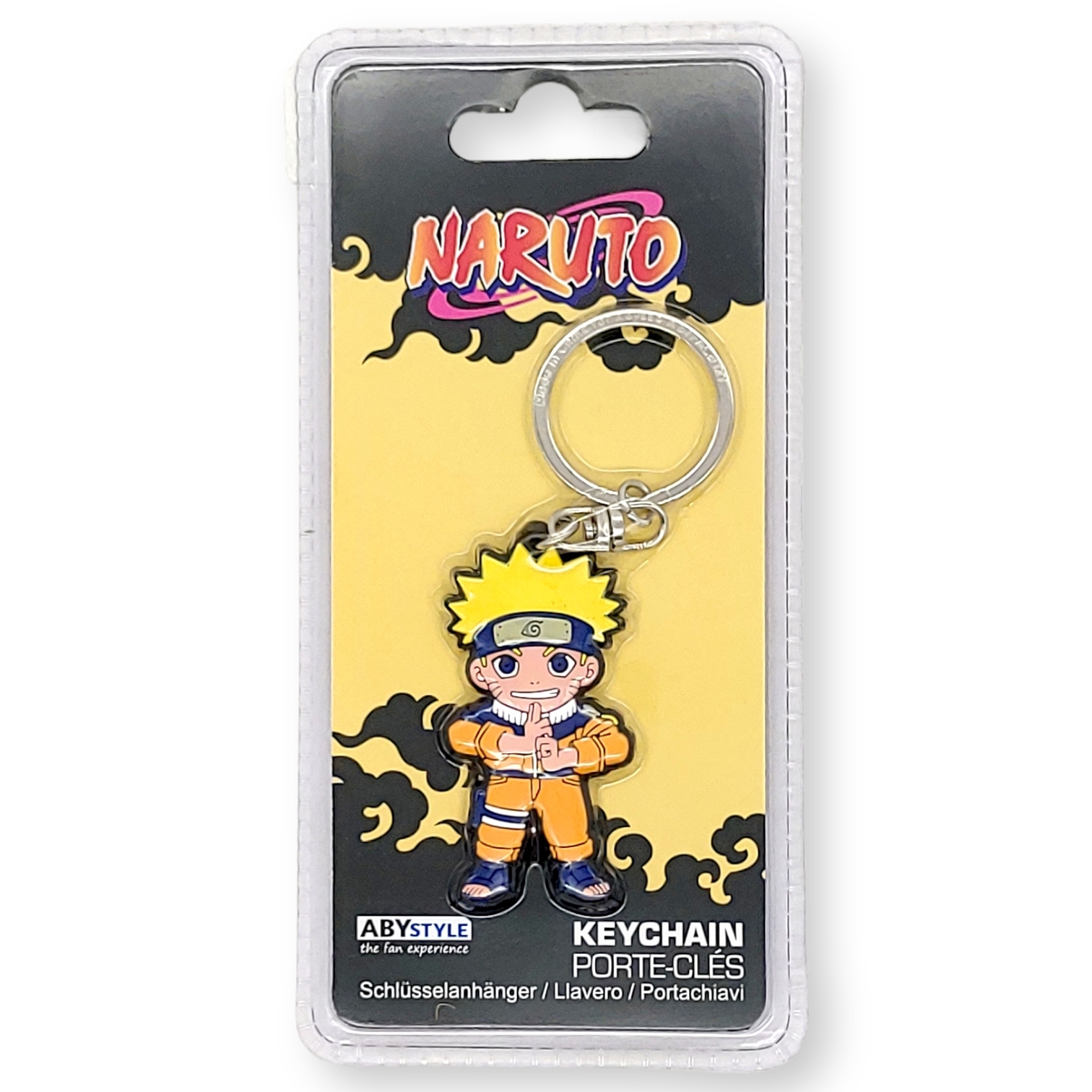 <火影忍者>Q版渦卷鳴門PVC鎖匙扣