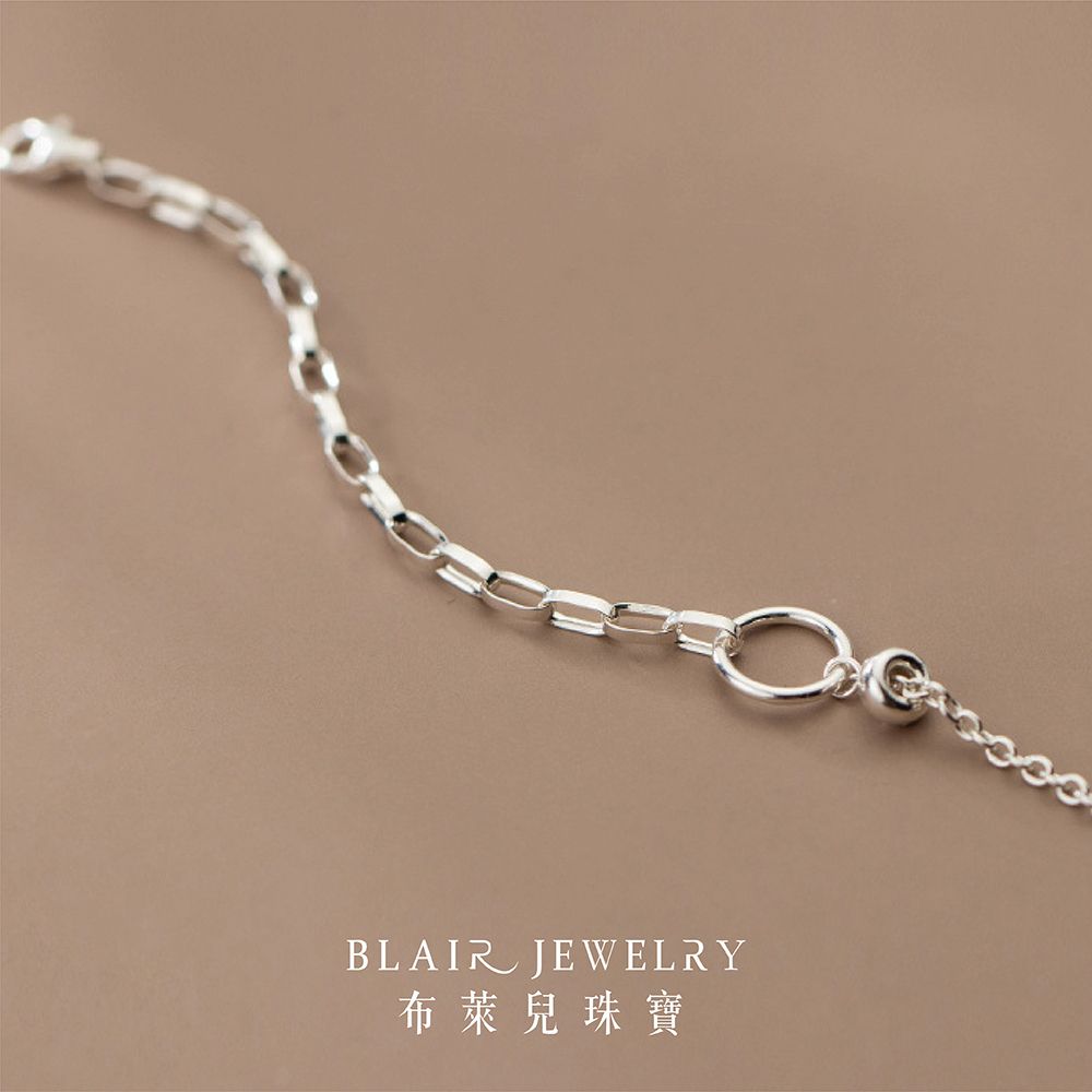 純銀手鍊925 大小眼BJSV5390