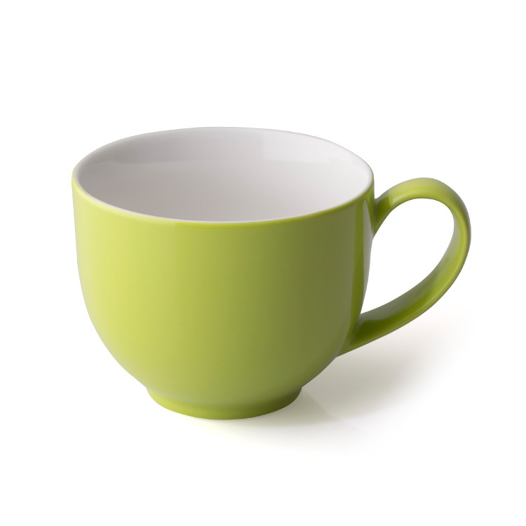 FORLIFE Q系列陶瓷茶杯/咖啡杯-萊姆綠