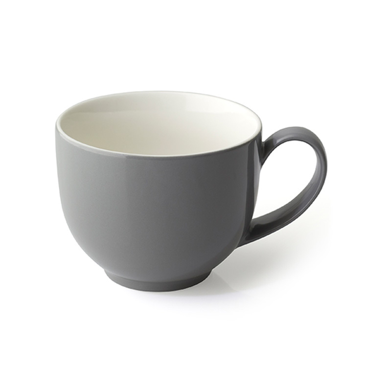 FORLIFE Q系列陶瓷茶杯/咖啡杯-灰