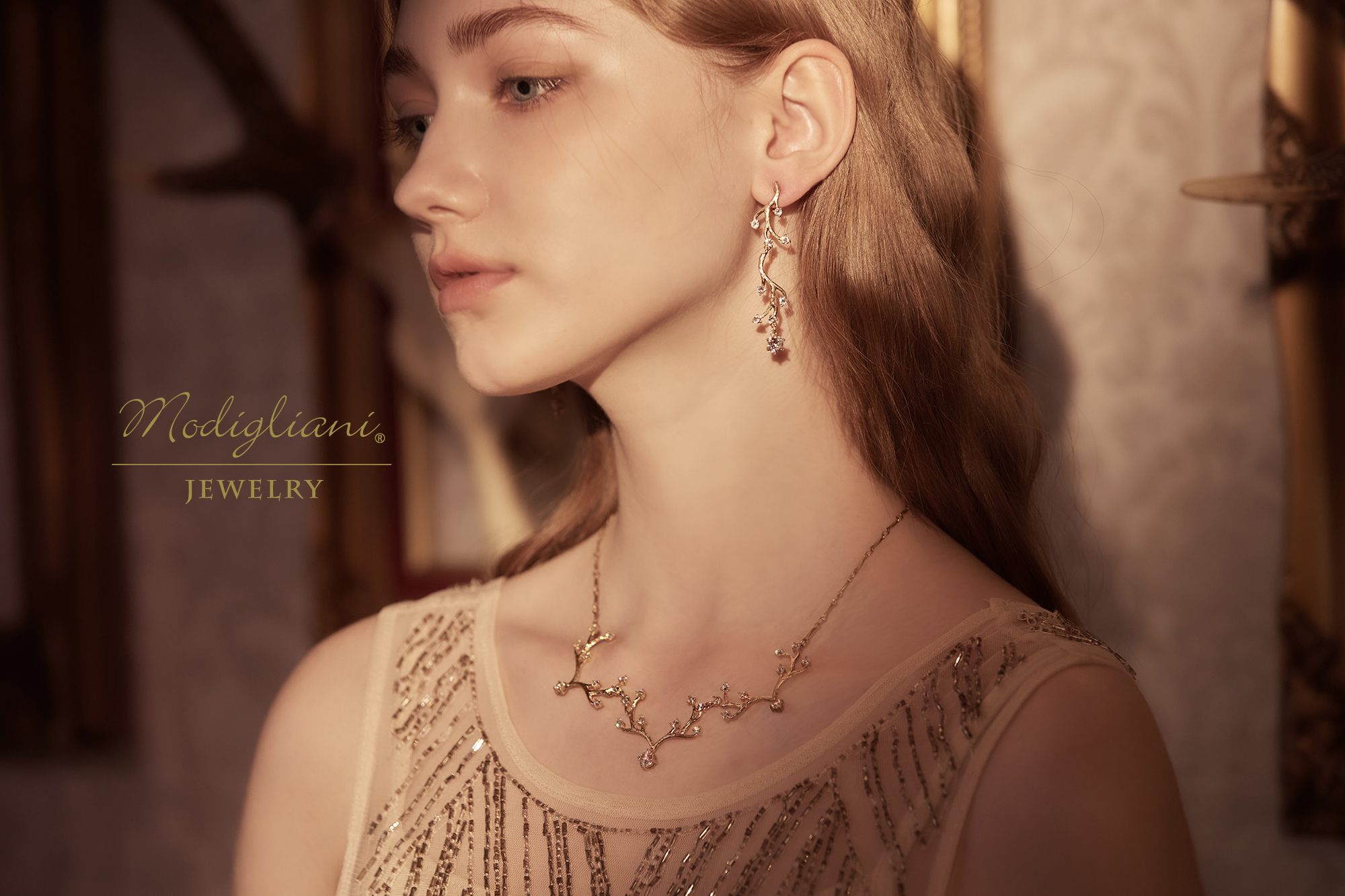 黃銅飾品,黃銅,簡約,百搭,耳環,氣質,鋯石,花草