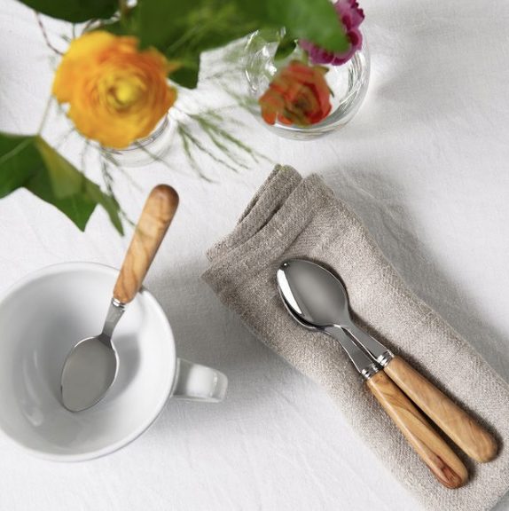 SABRE | Lavandou 法風-橄欖木系列 | 茶匙 | 亮面 | 橄欖木