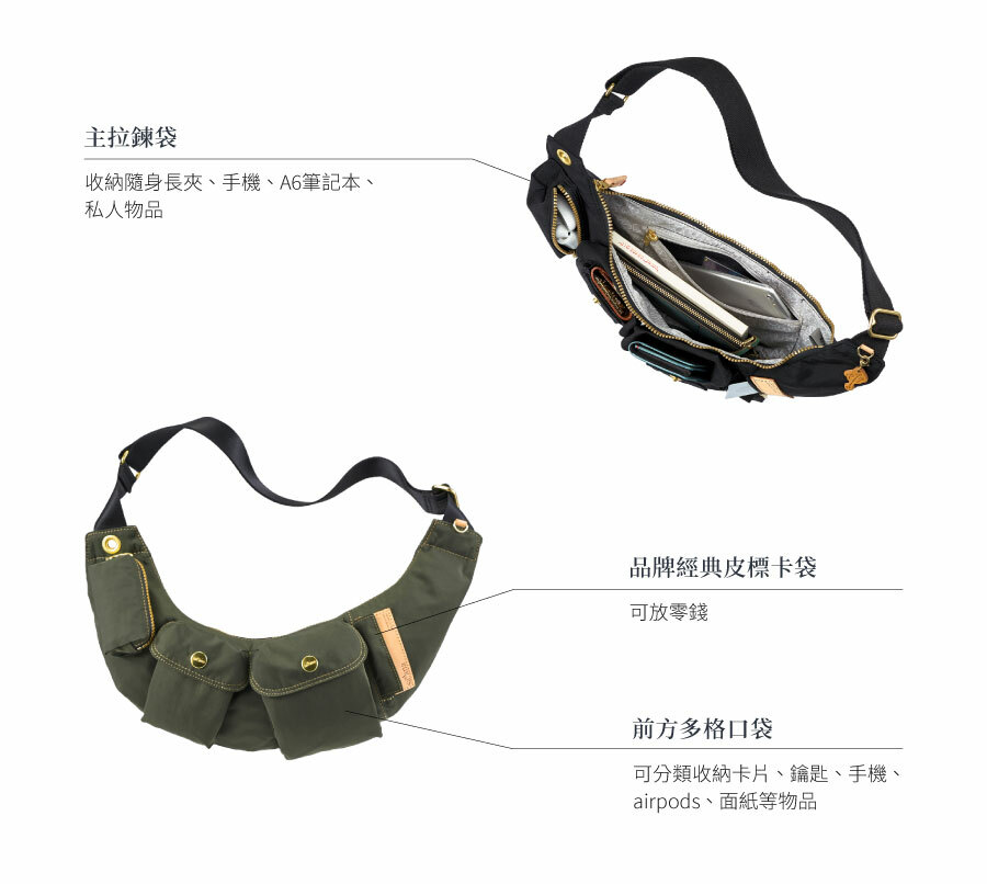 綠色斜背包 胸包 男包 女包 輕量包推薦 斜背包 腰包 側背包 Soldier 現代職人斜背胸包 satana SOS0301-324 商品特色介紹 防潑水上蠟尼龍 多隔層收納空間 商品介紹 6