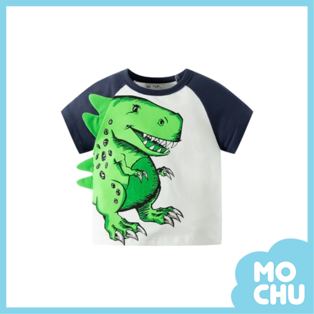 立體恐龍短袖上衣(兩色)