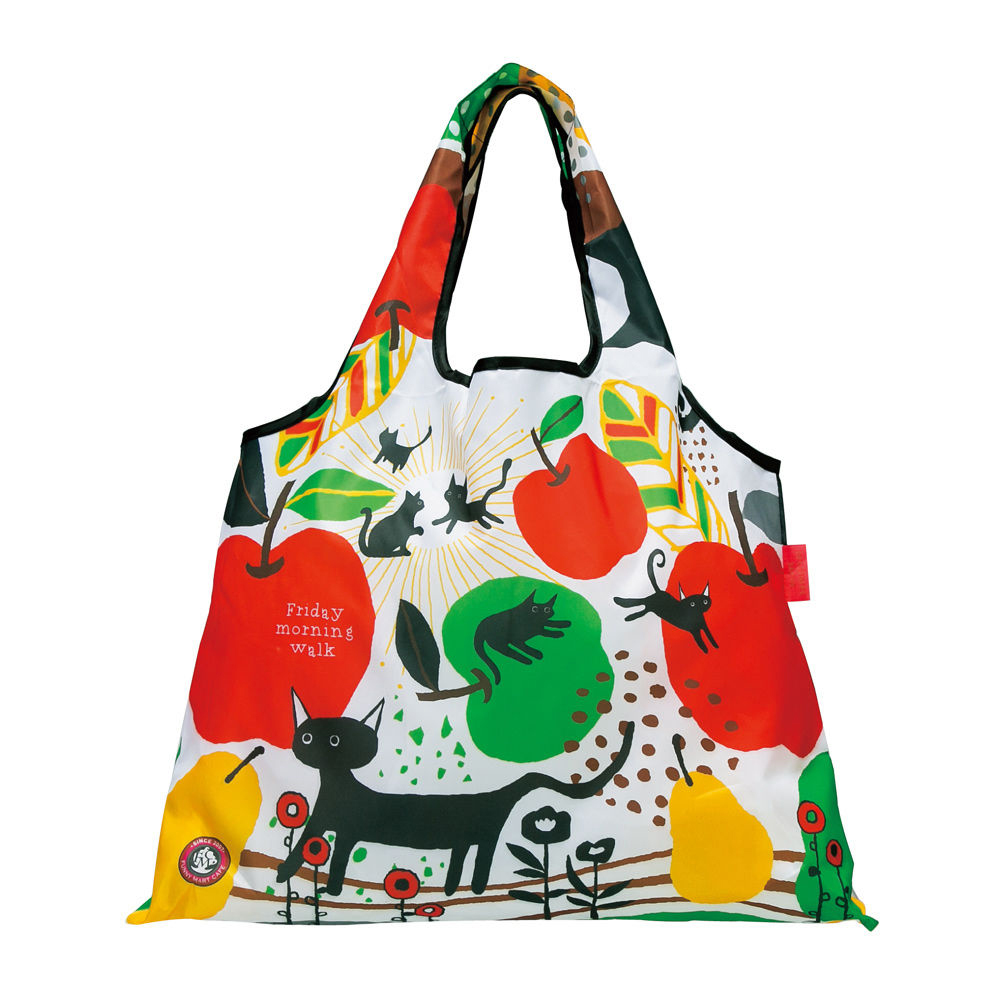 日本 Prairie Dog 設計包/環保袋/購物袋/手提袋  - 貓戲