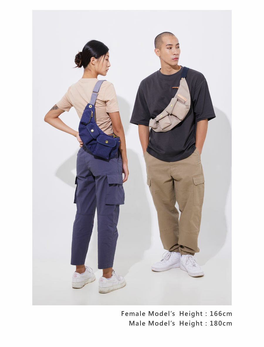 藍色斜背包 男包 女包 包包推薦 輕量包推薦 斜背包 胸包 側背包 多隔層包包 satana SOS0301-238 商品特色介紹 防潑水上蠟尼龍 多隔層收納空間 商品介紹 10