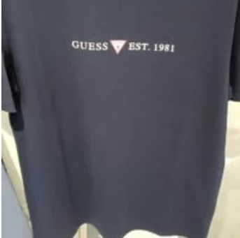[S] GUESS LETTERING SHORT SLEEVE T-SHIRT,DARK NAVY, MM2K8432-DNV (SGU84)